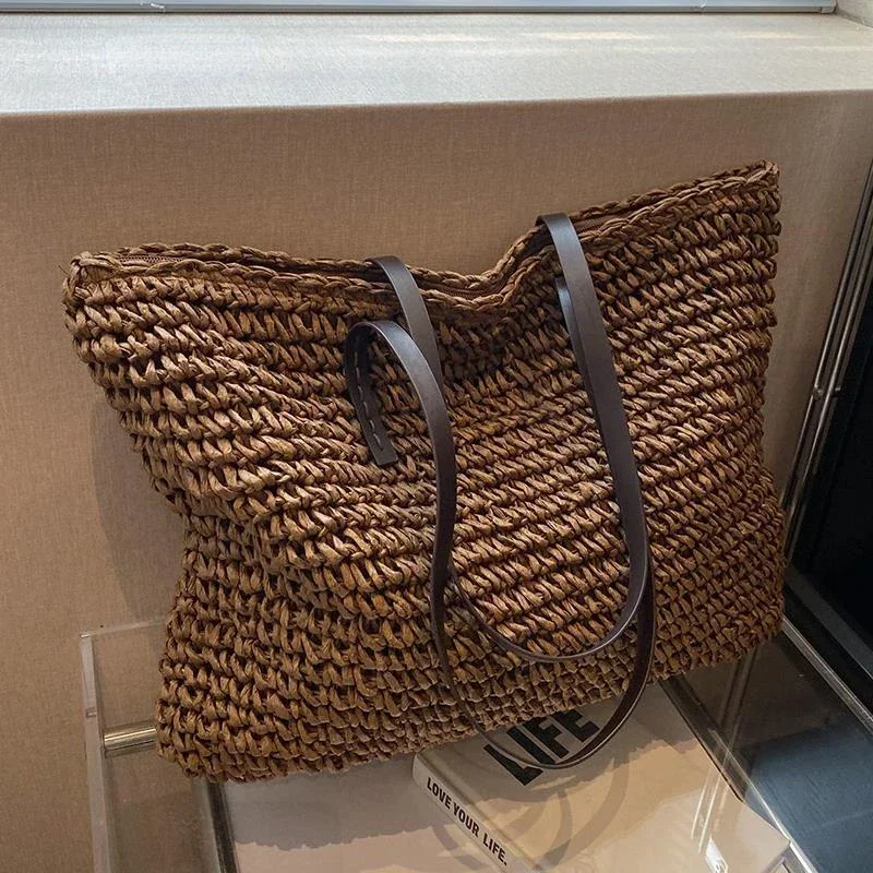 Luxury Bags In Sale - PU 高級デザインショルダーバッグ織り縫製ファッションレディースバッグ発売 2025 ファッションレジャー大容量ショルダーバッグ