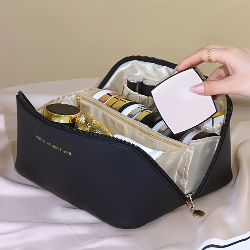 Luxury Ziploc Bags - メイクアップオーガナイザー 女性用トイレタリーキットバッグ メイクアップケース 収納ポーチ 高級レディースボックス 化粧品バッグ