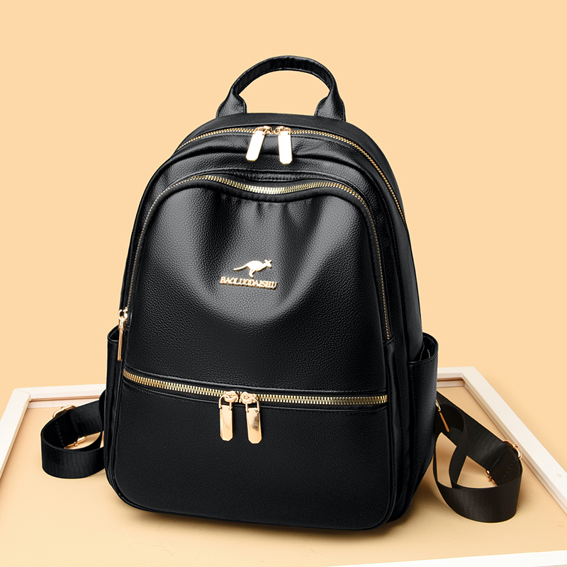 Luxury Bags In Sale - ホット販売高級新韓国ファッション高品質レザーショルダーバッグ女性の大容量旅行バックパックスクールバッグトートバッグ