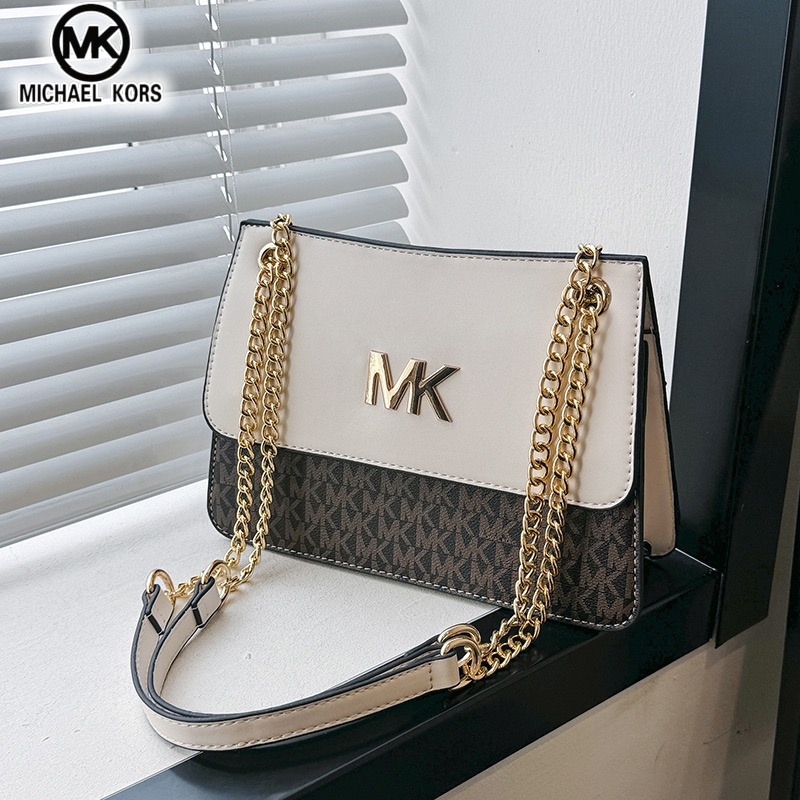 Luxury Bags Michael Kors - マイケルコース レディース カジュアルでファッショナブルなクロスボディ シングルショルダー チェーンバッグ MKブティック