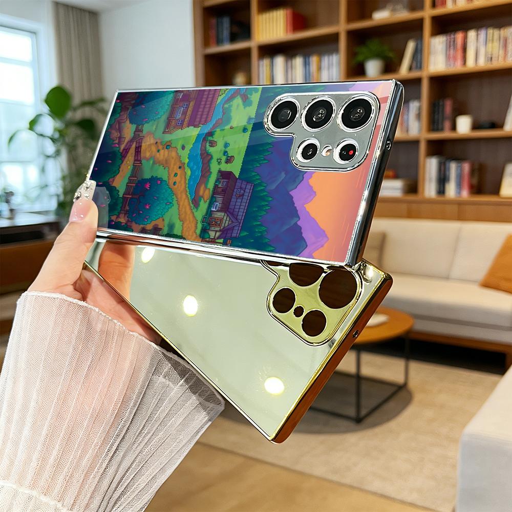 ビデオゲーム「スターデューバレー」スマホケース 高級電気メッ - Luxury Bags Video のレビューと価格