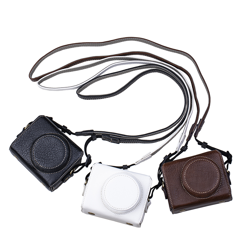 高級カメラビデオバッグ PUレザーケース フルボディカバー  - Luxury Bags Video のレビューと価格
