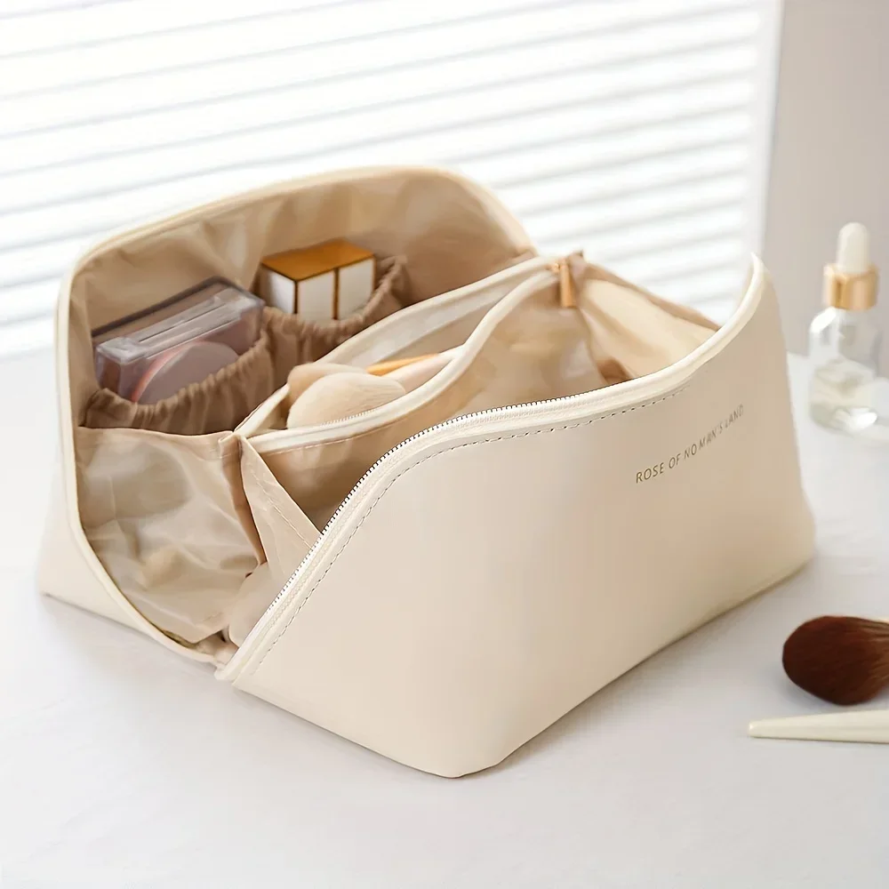 メイクアップオーガナイザー女性トイレタリーキットバッグメイク - Luxury Ziploc Bags のレビューと価格