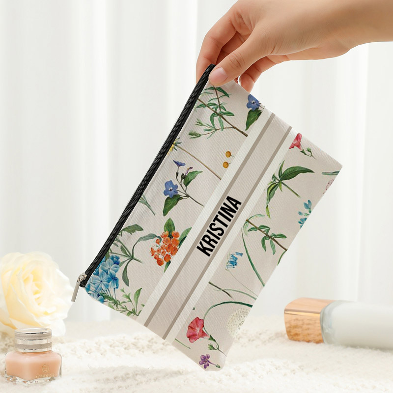 カスタム名ヴィンテージメイクアップバッグブライドメイドギフト - Luxury Bags Brand Names のレビューと価格