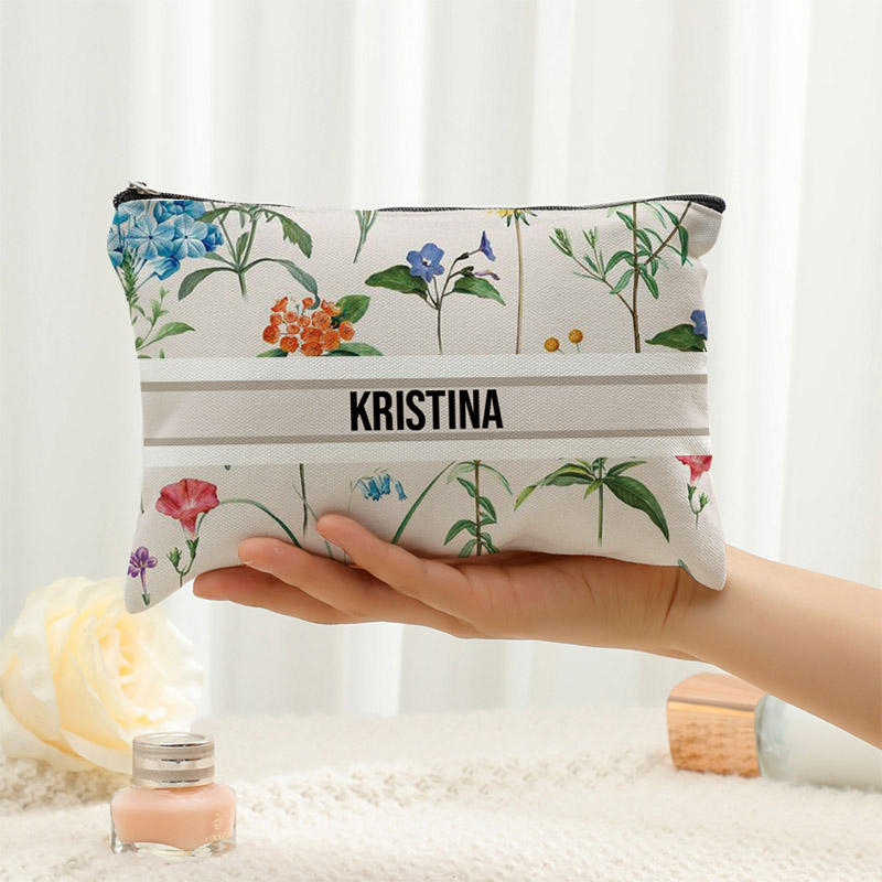 カスタム名ヴィンテージメイクアップバッグブライドメイドギフト - Luxury Bags Brand Names のレビューと価格