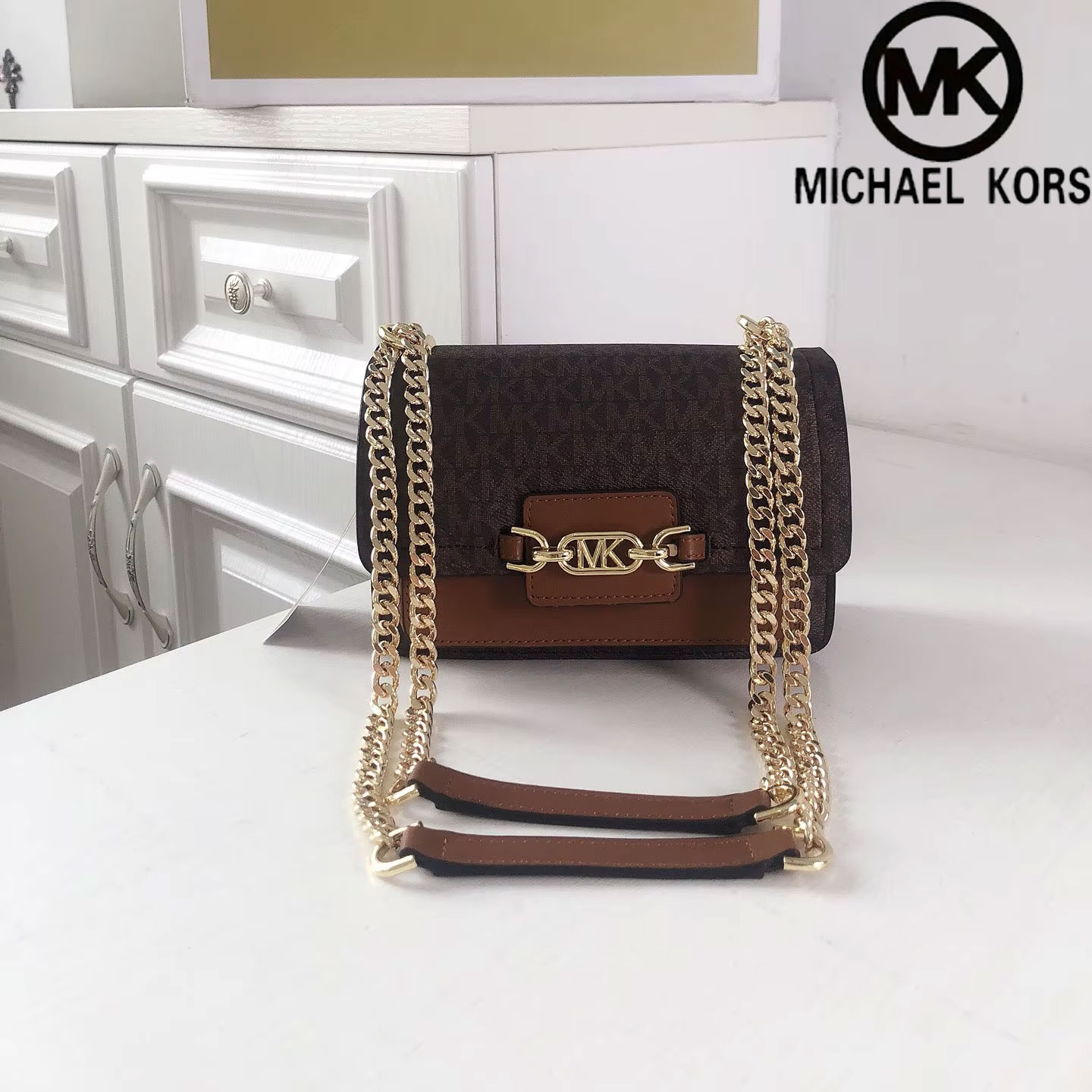 新品の高品質マイケル・コース女性用高級デザイナーショルダーバ - Luxury Bags Michael Kors のレビューと価格
