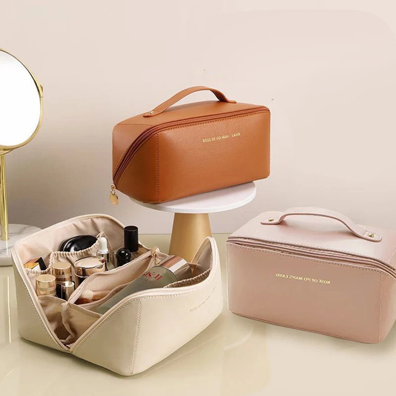 大容量化粧ポーチ レディース メイクアップキットバッグ メイ - Luxury Ziploc Bags のレビューと価格