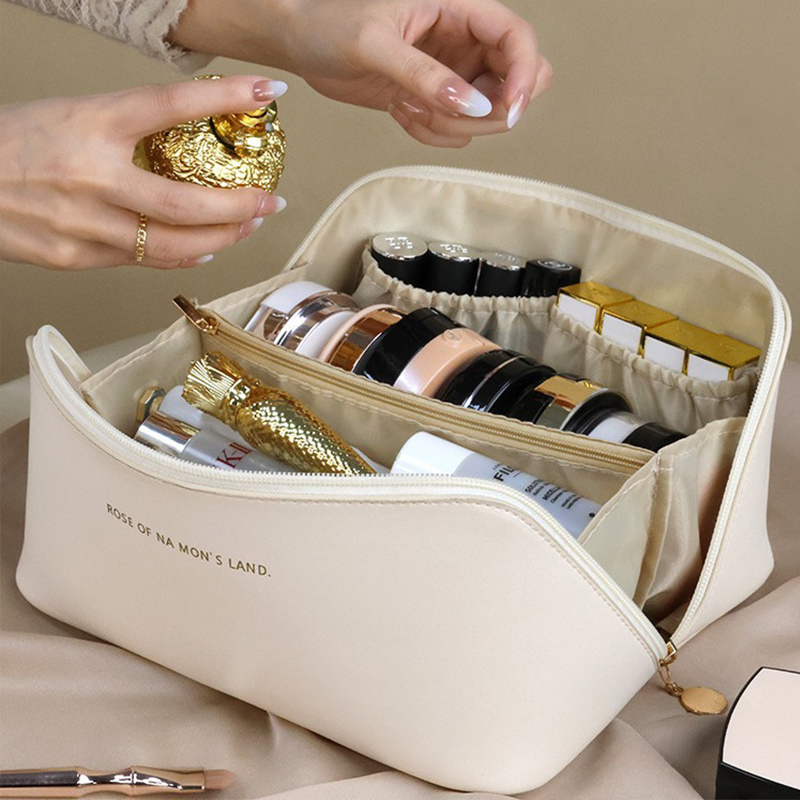 大容量化粧ポーチ レディース メイクアップキットバッグ メイ - Luxury Ziploc Bags のレビューと価格