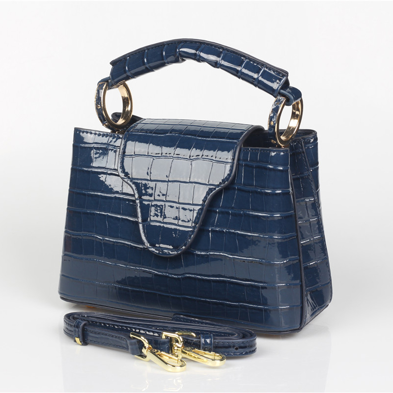 トップ-クロコダイル柄の女性用レザーハンドバッグ,高級デザイ - Luxury Bags In Sale のレビューと価格