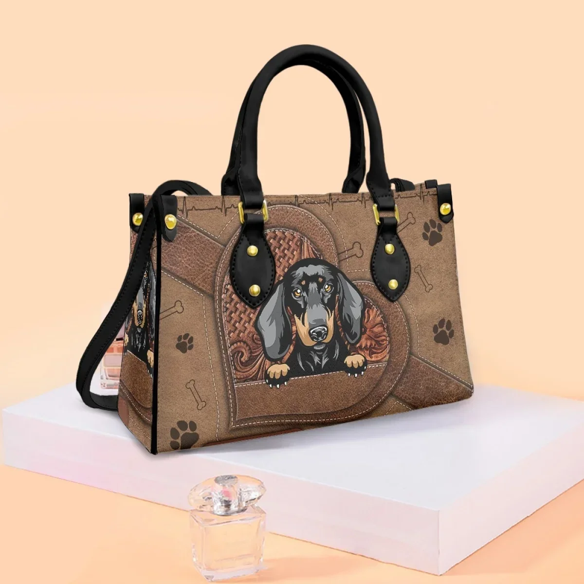 女性のためのレザーショルダーバッグパーソナライズされた名前か - Luxury Bags Brand Names のレビューと価格
