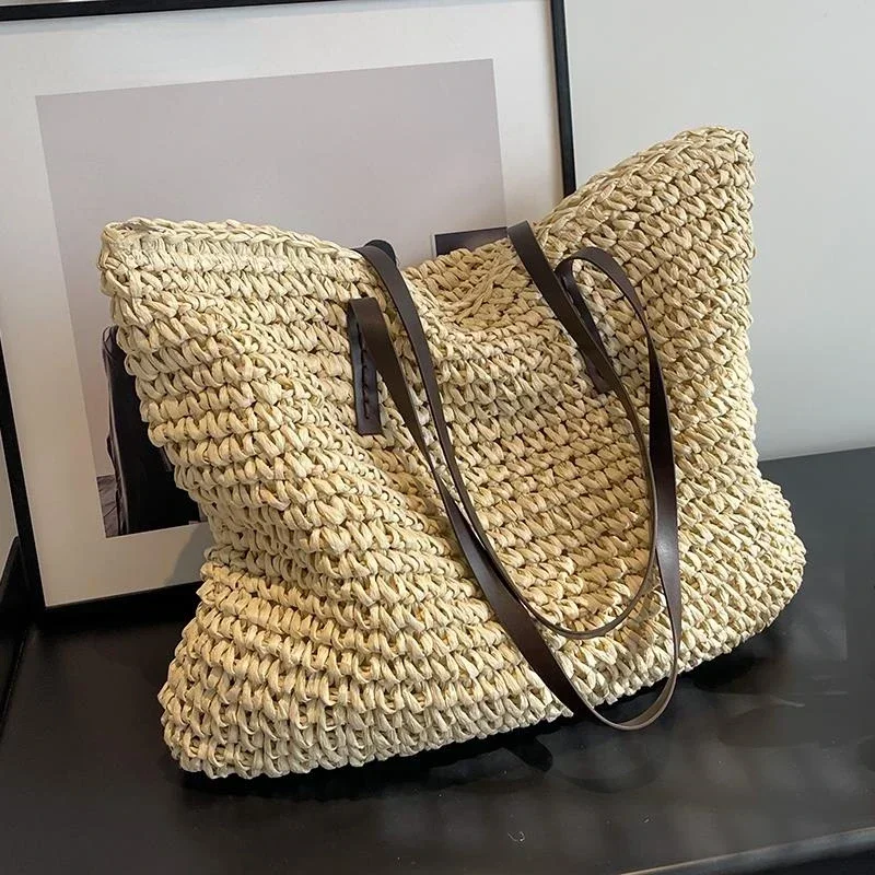PU 高級デザインショルダーバッグ織り縫製ファッションレディ - Luxury Bags In Sale のレビューと価格