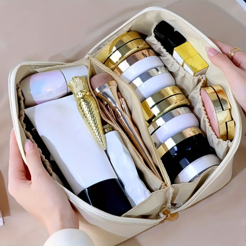 メイクアップオーガナイザー 女性用トイレタリーキットバッグ  - Luxury Ziploc Bags のレビューと価格