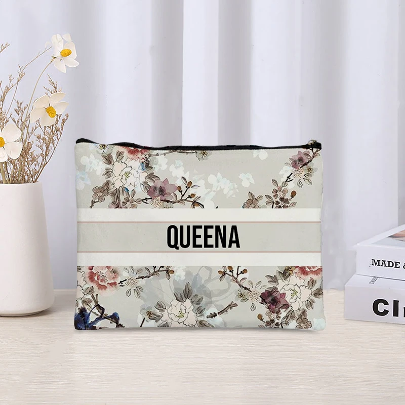 カスタム名ヴィンテージ化粧バッグブライドメイドギフトトレンデ - Luxury Bags Brand Names のレビューと価格