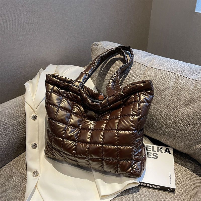 ホットセール冬スペースコットントートバッグ、女性大容量パッド - Luxury Bags In Sale のレビューと価格