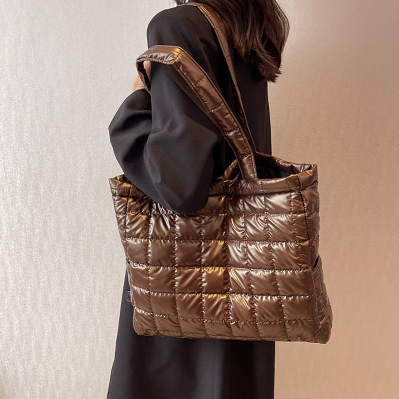 ホットセール冬スペースコットントートバッグ、女性大容量パッド - Luxury Bags In Sale のレビューと価格