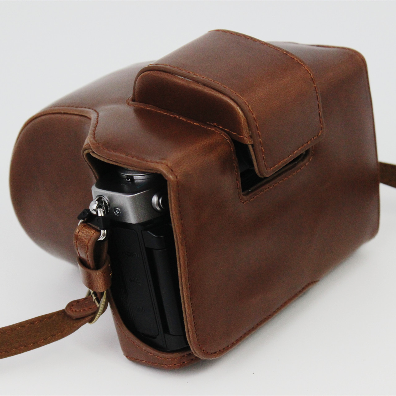 高級PUレザーケース カメラビデオバッグ ボディカバー プロ - Luxury Bags Video のレビューと価格