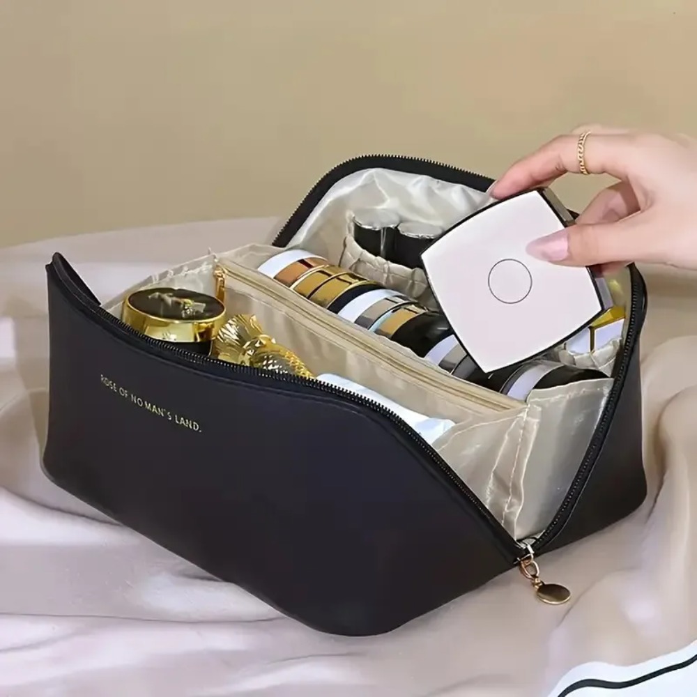 メイクアップオーガナイザー 女性用トイレタリーキットバッグ  - Luxury Ziploc Bags のレビューと価格